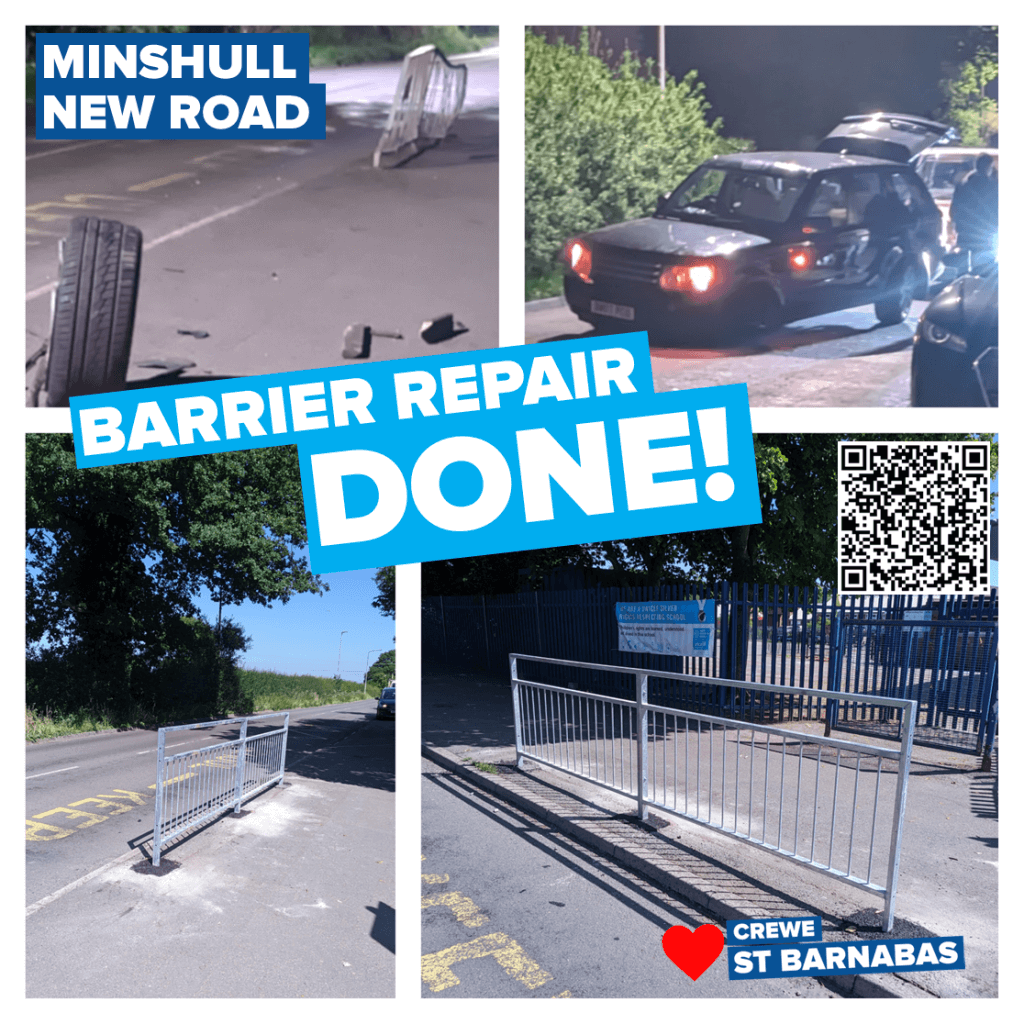 Mnr barrier repair school