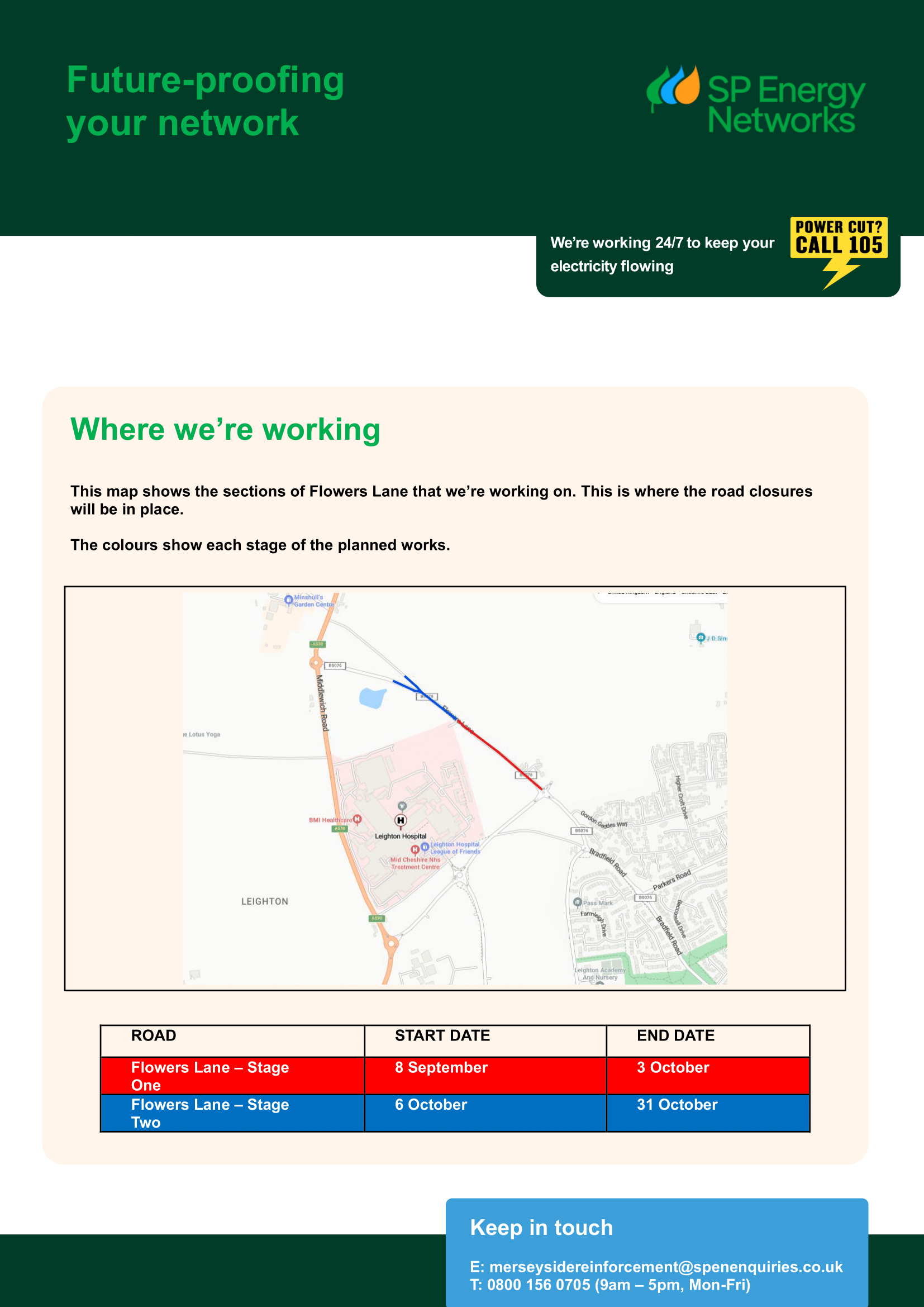 Sp energy networks an update on our crewe capacity project 2
