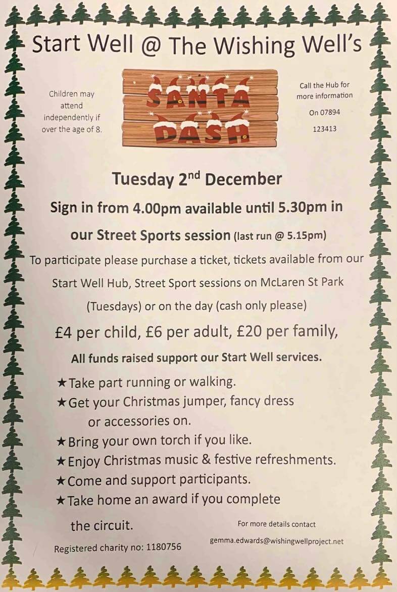 Wishing well santa run