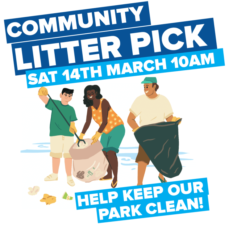Community Litter Pick – Saturday 14 March – Cllr James Pratt | St Barnabas
