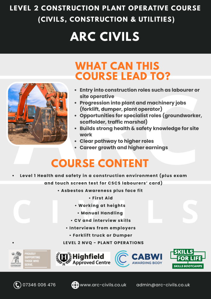 Construction flyer