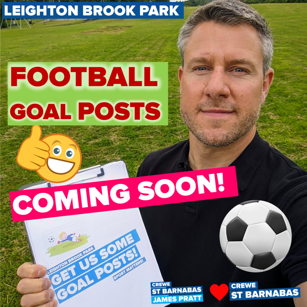 Goal posts coming soon