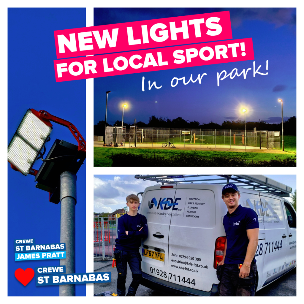 New lights local sport