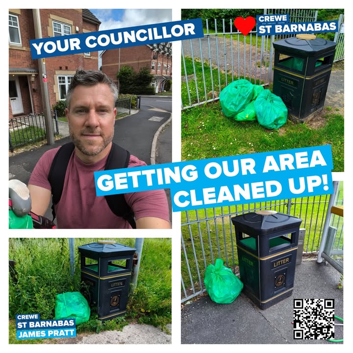 Councillor James Pratt - Crewe, St Barnabas
